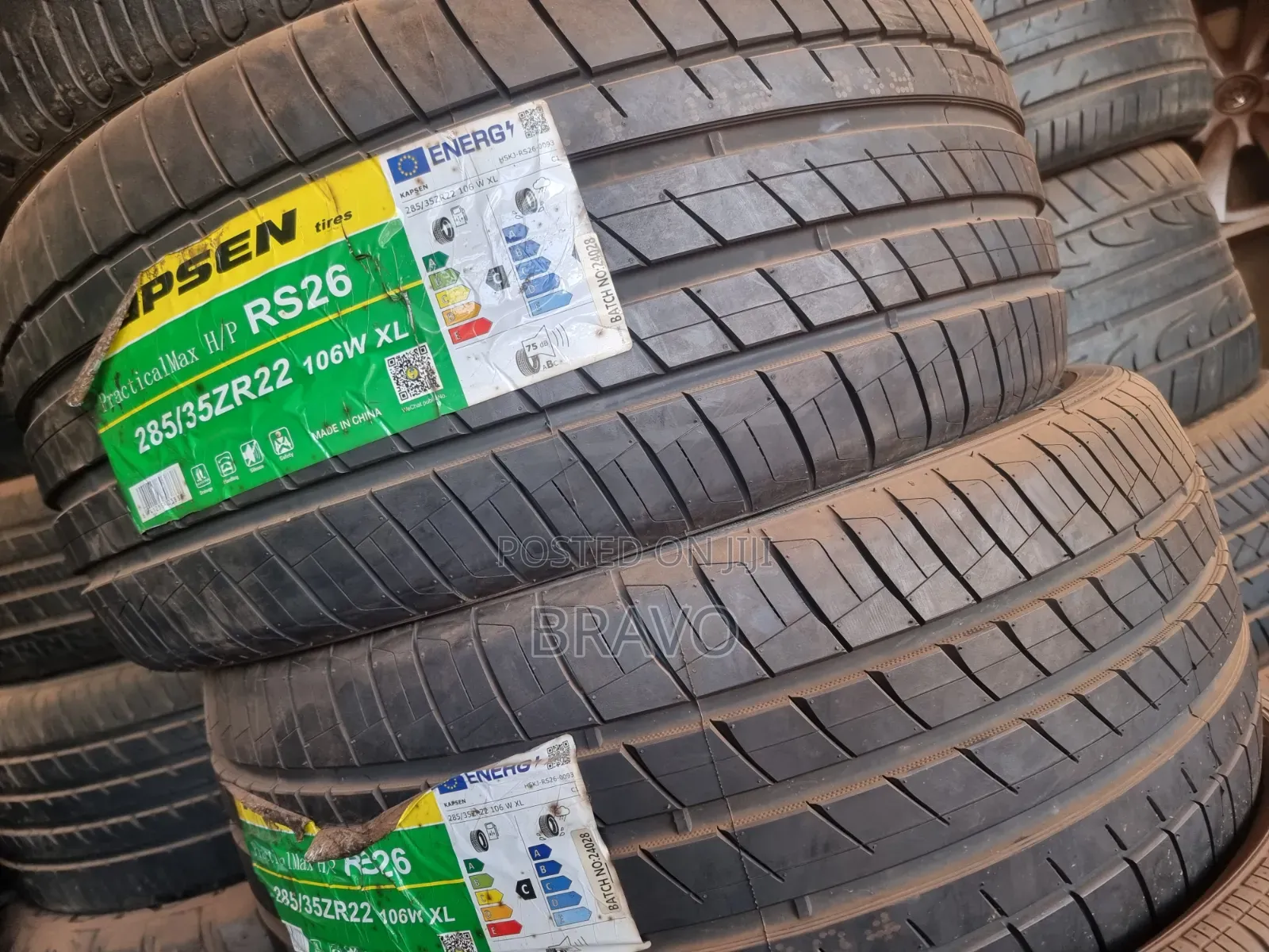 285/35r22 Kapsen Tyres for Range Rover Sport