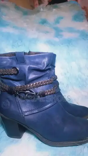 Navy Blue Boots