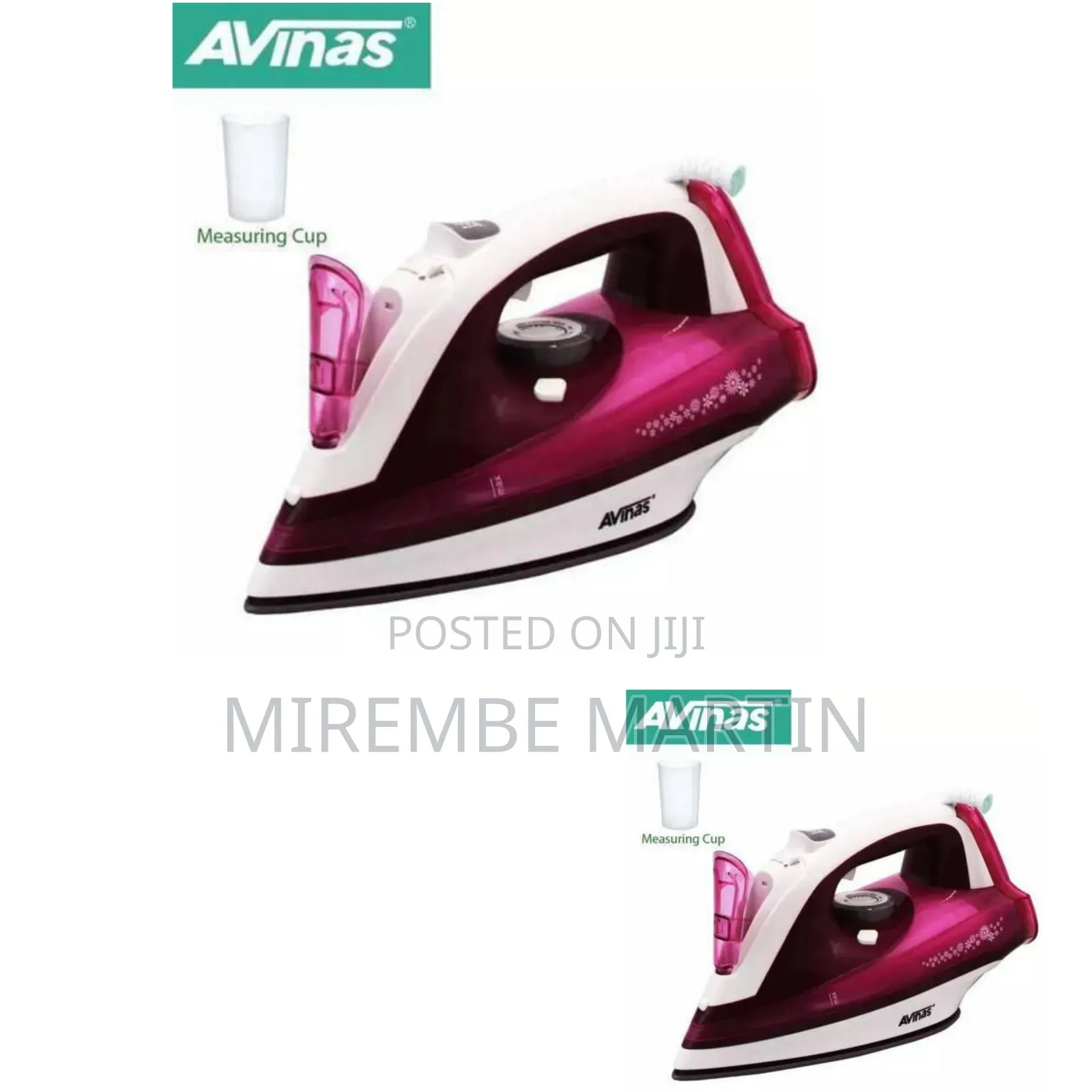 Avinas Professional Steam Iron With Precision Temperature Control