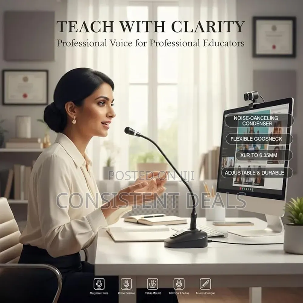 Wired Desktop Microphone
