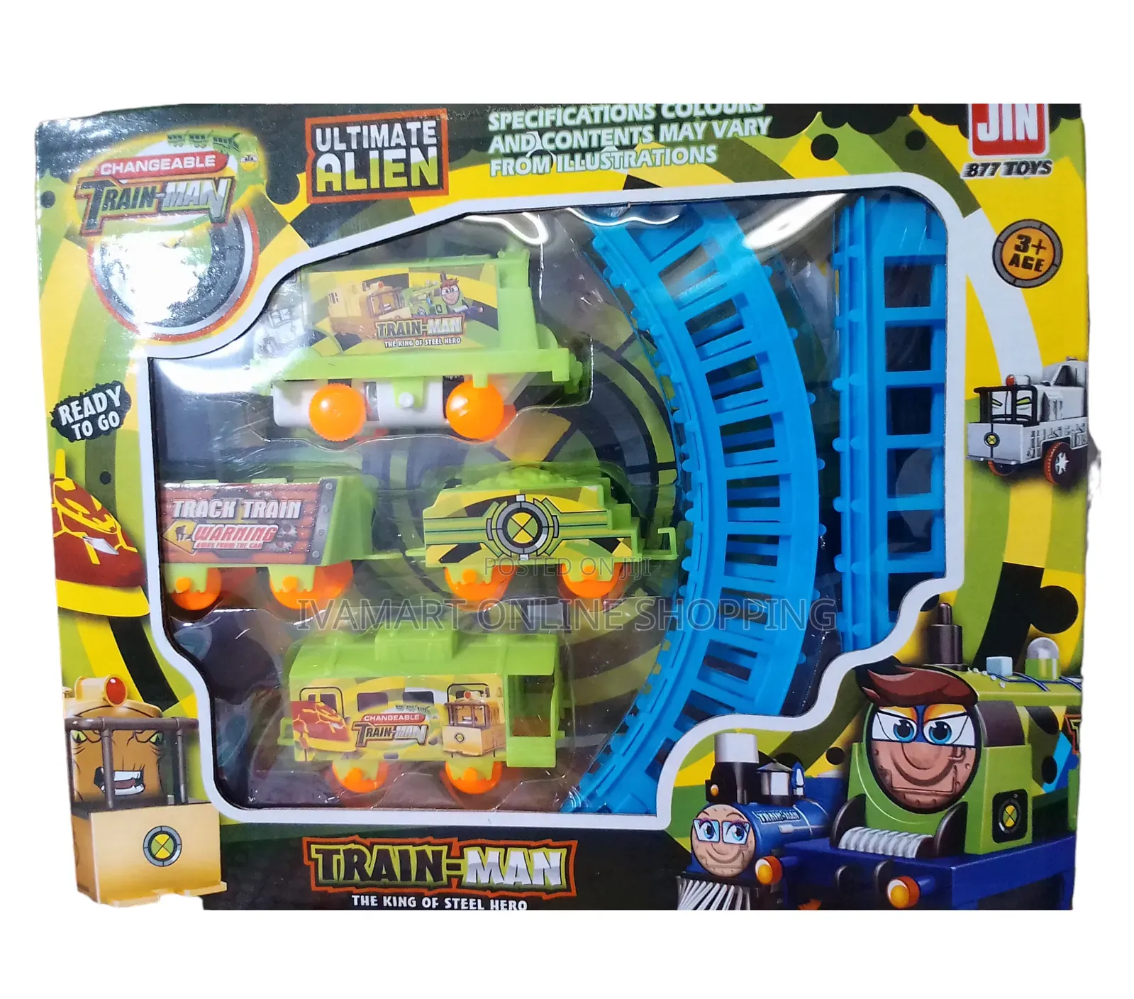Ready to Go Train Toy for Kids - Battery Operated