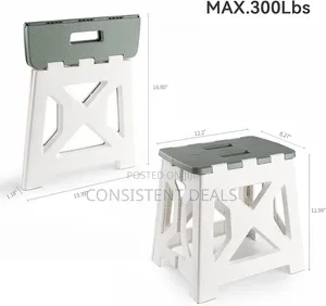 Non-Slip Folding Step Stools With Handle