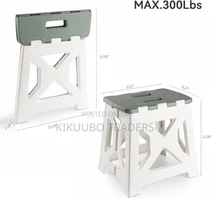 Non-Slip Folding Step Stools With Handle