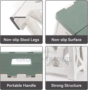 Non-Slip Folding Step Stools With Handle