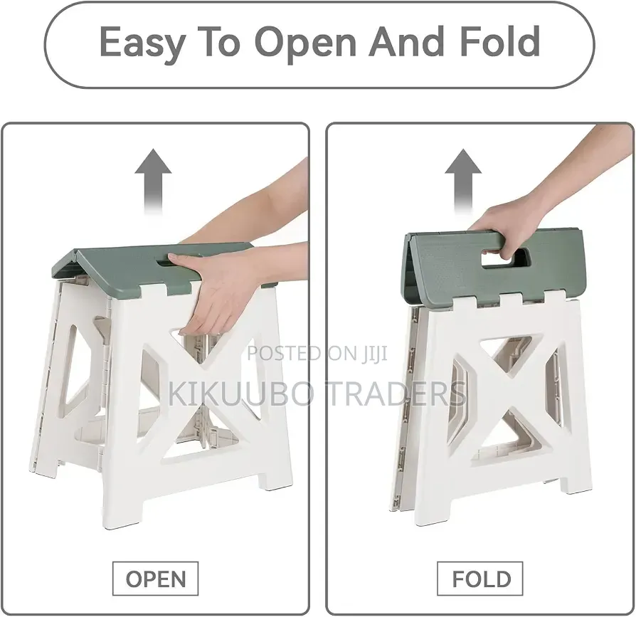 Non-Slip Folding Step Stools With Handle