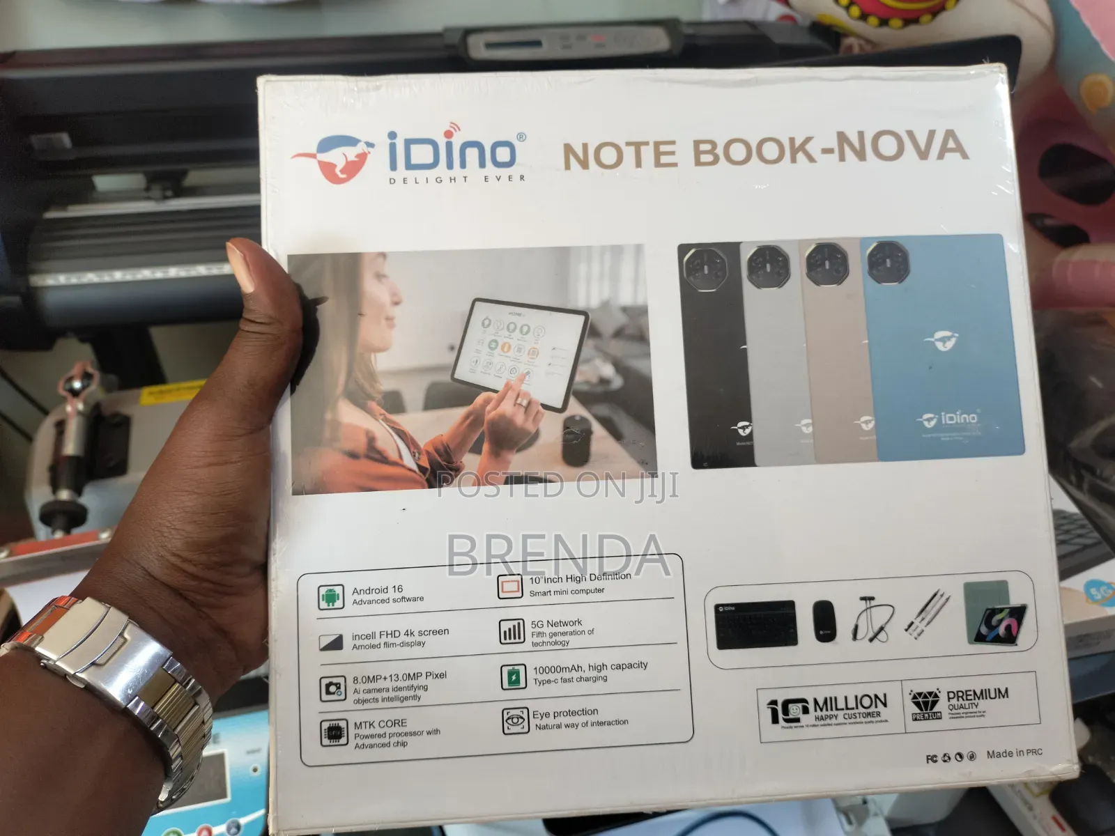 New Idino Note Book-Nova 512 GB Black