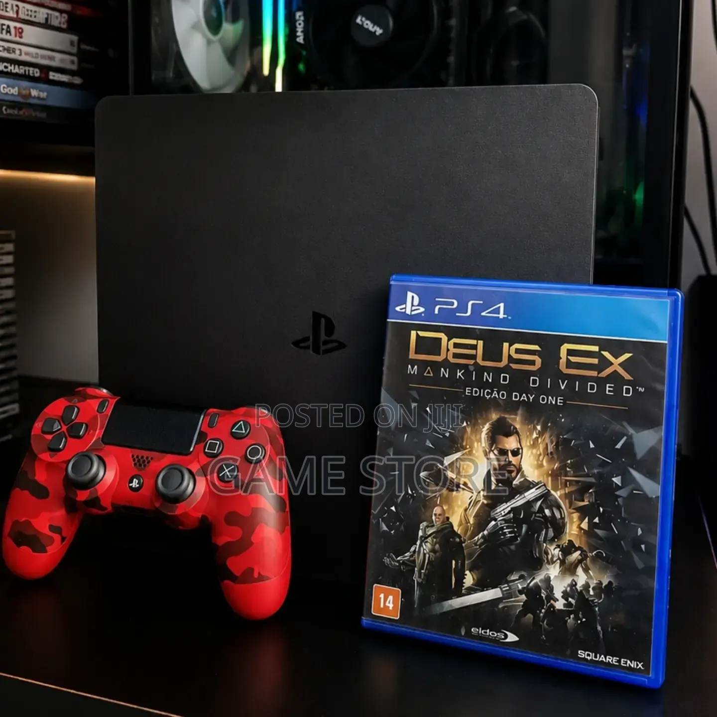 PlayStation4 Slim Console Make Your Entertainment Corner Look Complete