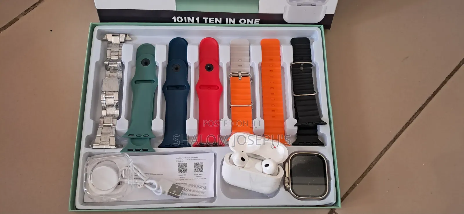Max3000 Ultra 3 Smart Watch With Earphones