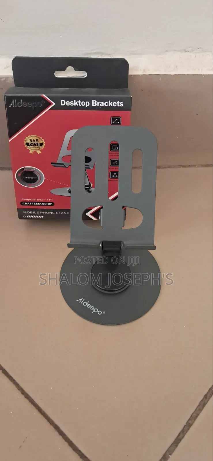 Aldeepo Desktop Brackets/ Foldable Phone Stand