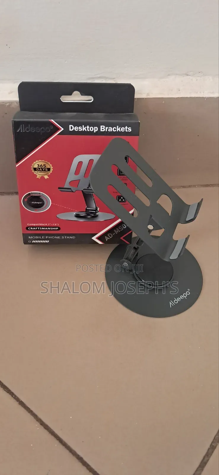 Aldeepo Desktop Brackets/ Foldable Phone Stand