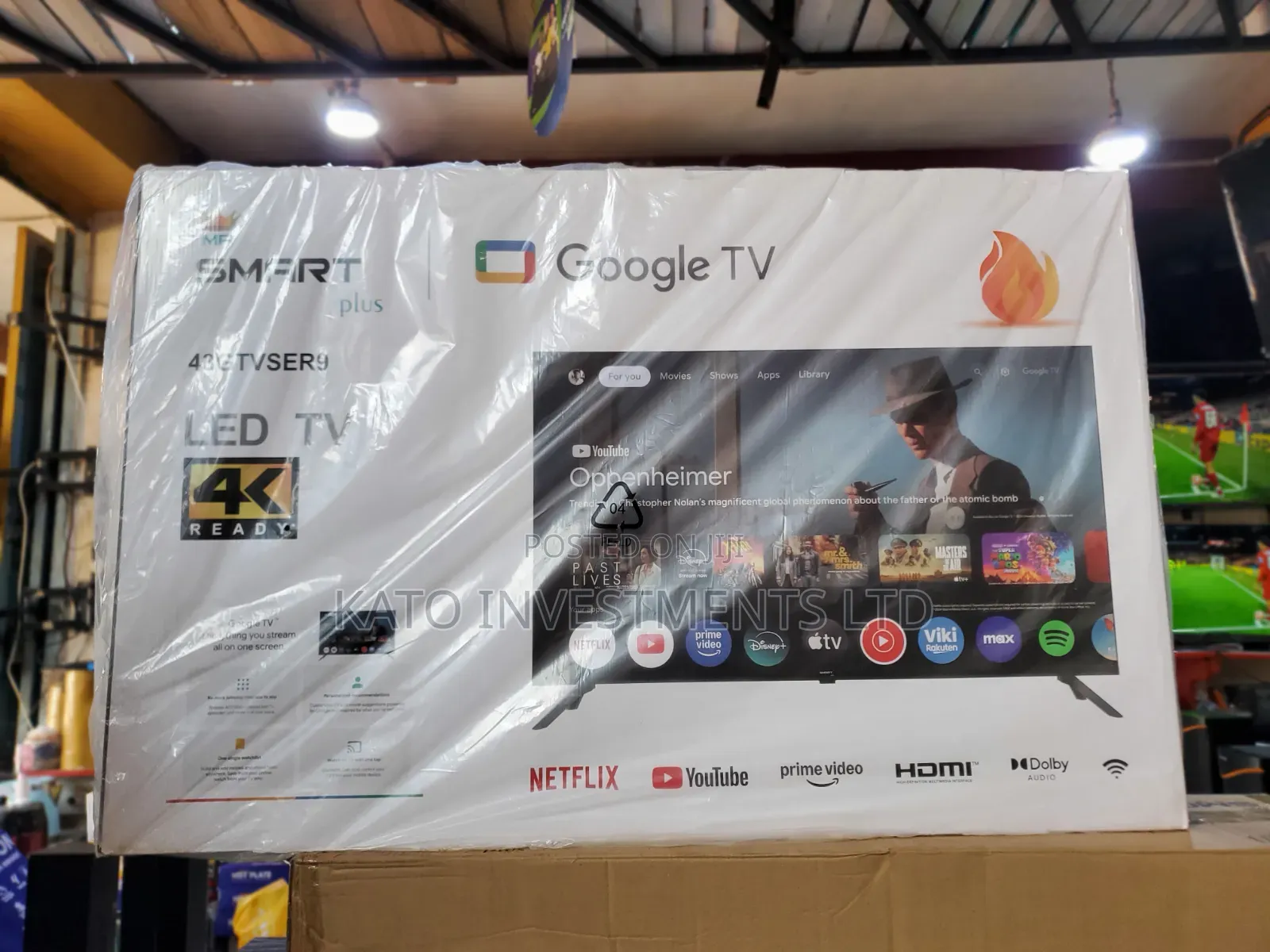 Smart Plus 43-Inch Smart Google LED TV