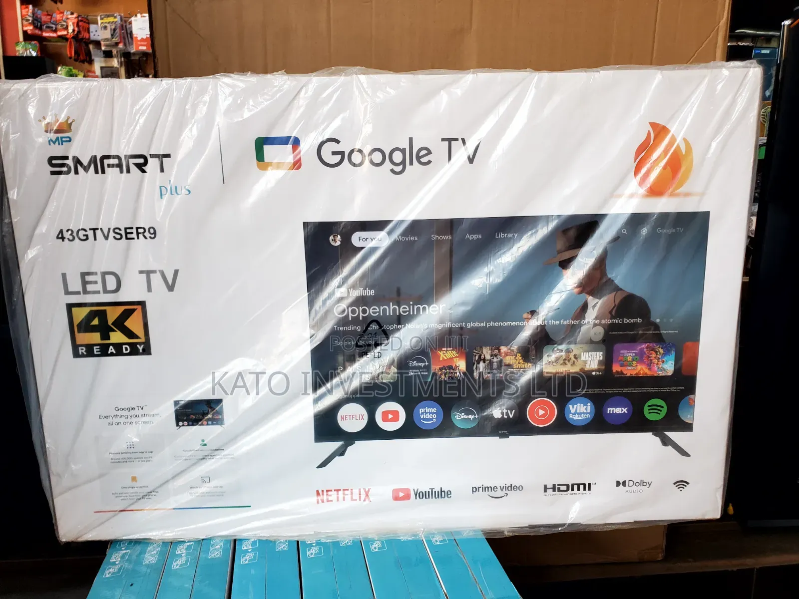 Smart Plus 43-Inch Smart Google LED TV