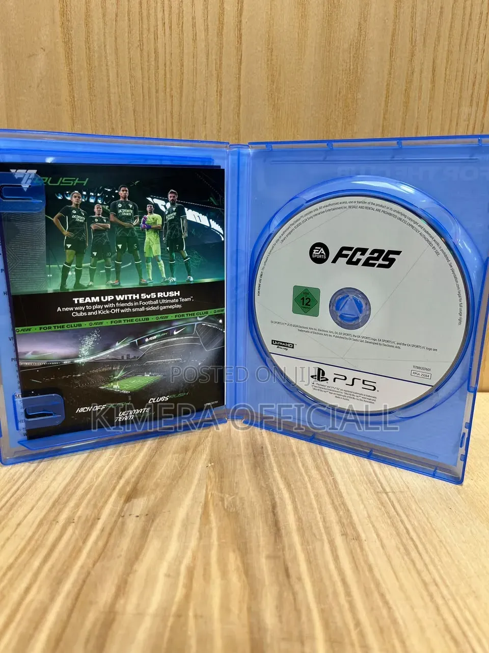 FC 25 or FIFA 2025 Football Game Cd for Ps5