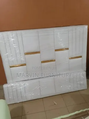 5by6 Marble Bed and White Modern Design