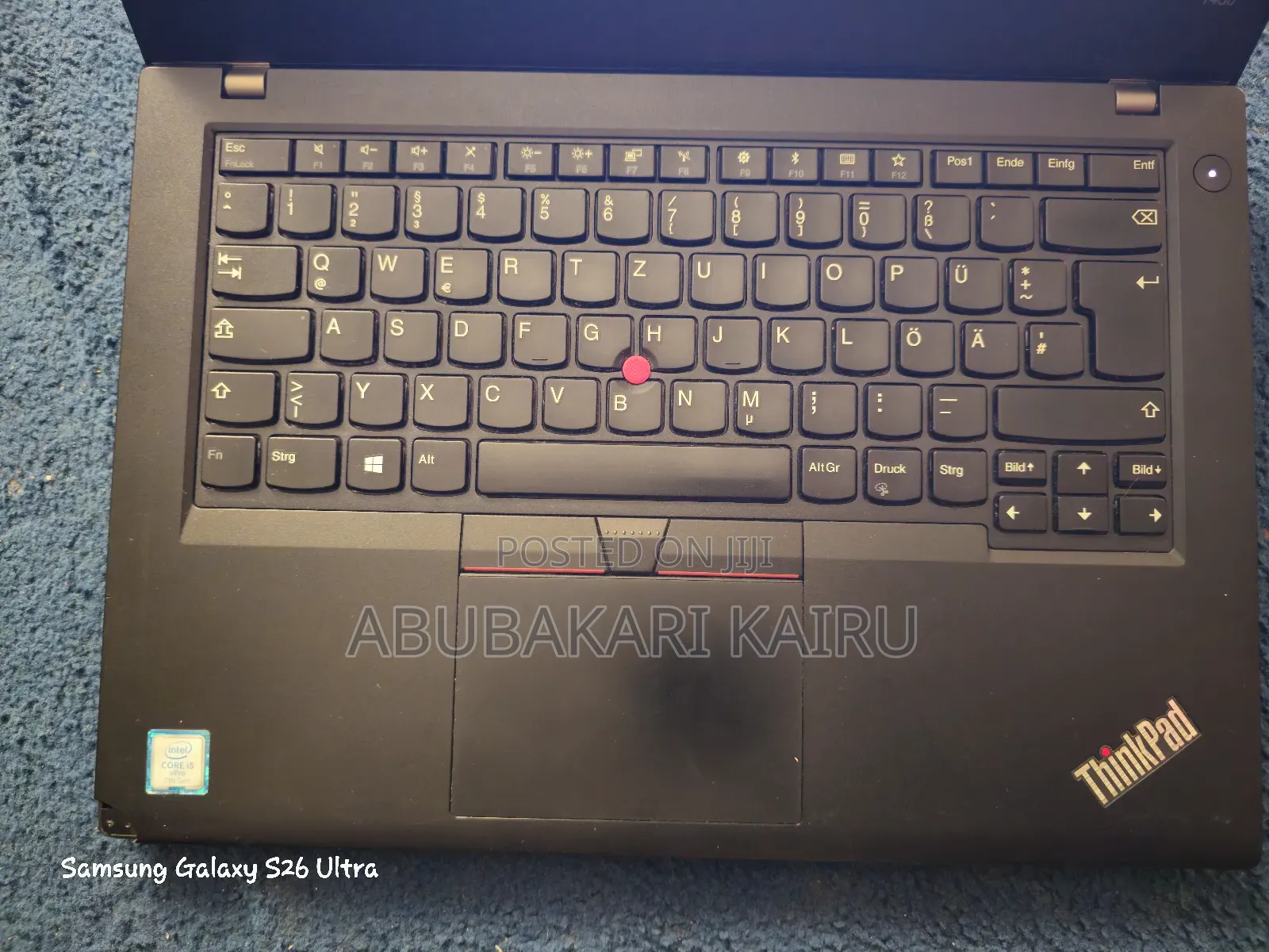 Laptop Lenovo ThinkPad T480 16GB Intel Core i5 SSD 256GB
