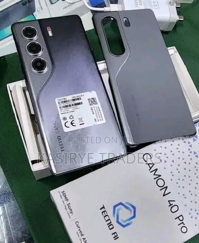 New Tecno Camon 40 Pro 5G 256 GB Black