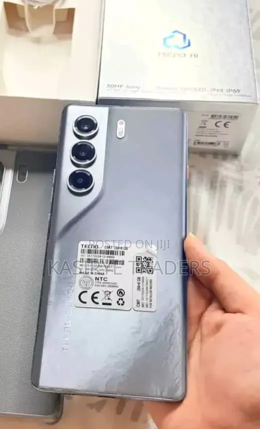 New Tecno Camon 40 Pro 5G 256 GB Black