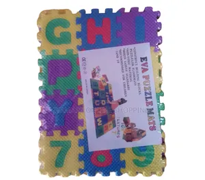 Interlocking Mini - Eva Puzzles for Kids - Alphabet and Numbers