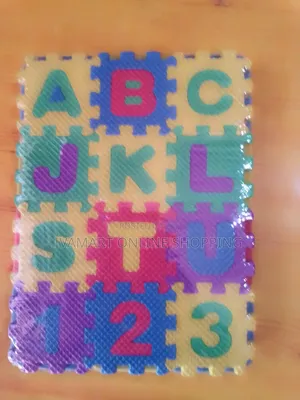 Interlocking Mini - Eva Puzzles for Kids - Alphabet and Numbers