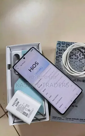 New Tecno Camon 40 Pro 5G 256 GB Black