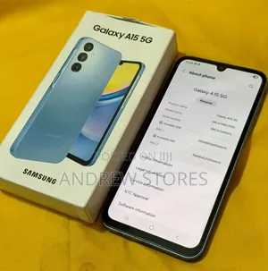 New Samsung Galaxy A15 5G 256 GB Blue