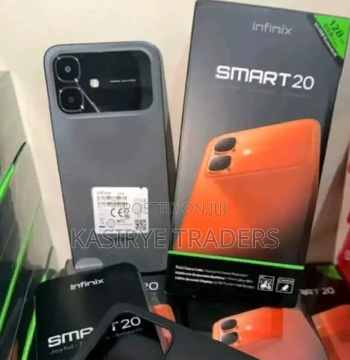 New Infinix Smart 20 128 GB Black