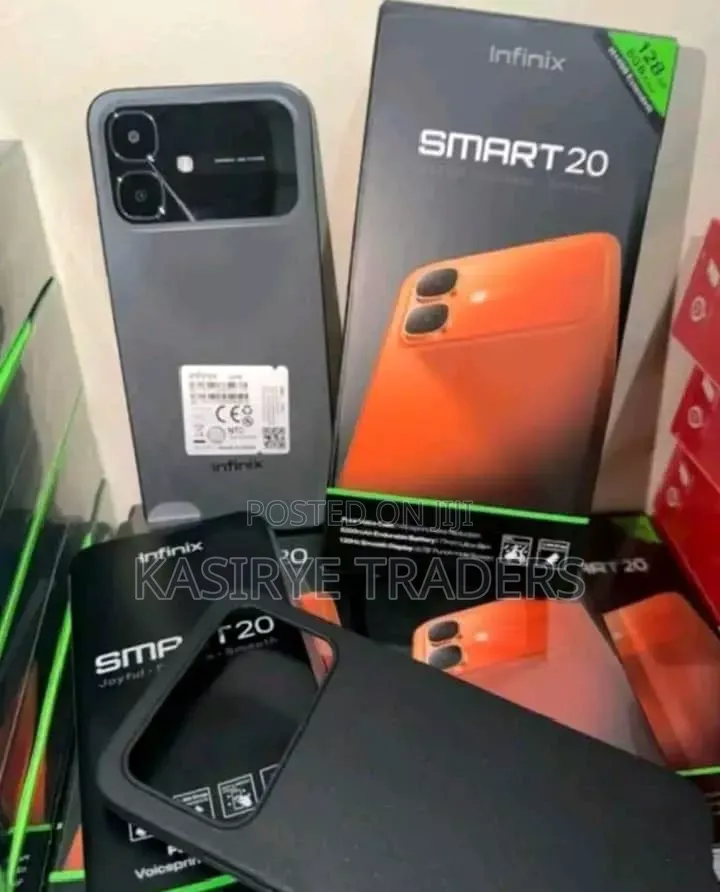 New Infinix Smart 20 128 GB Black