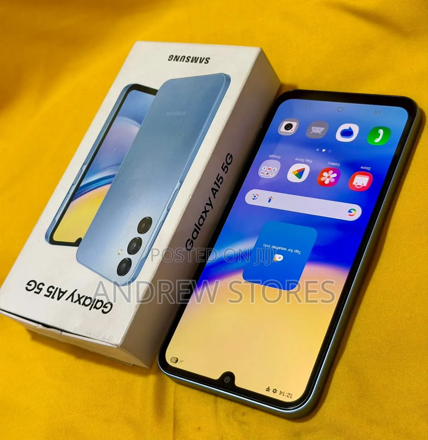 New Samsung Galaxy A15 5G 256 GB Blue