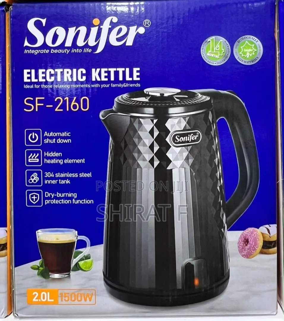 Electric Water Kettle Sonifer 2.0litre