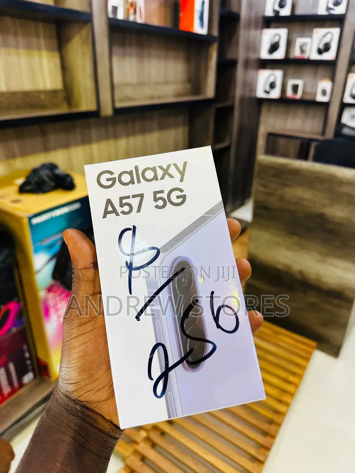 New Samsung Galaxy A57 256 GB Purple