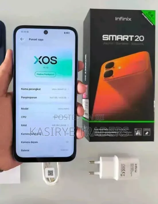 New Infinix Smart 20 128 GB Blue