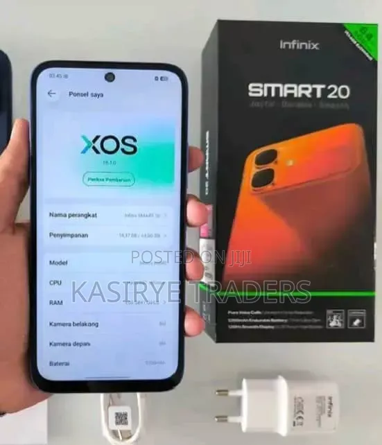 New Infinix Smart 20 128 GB Blue