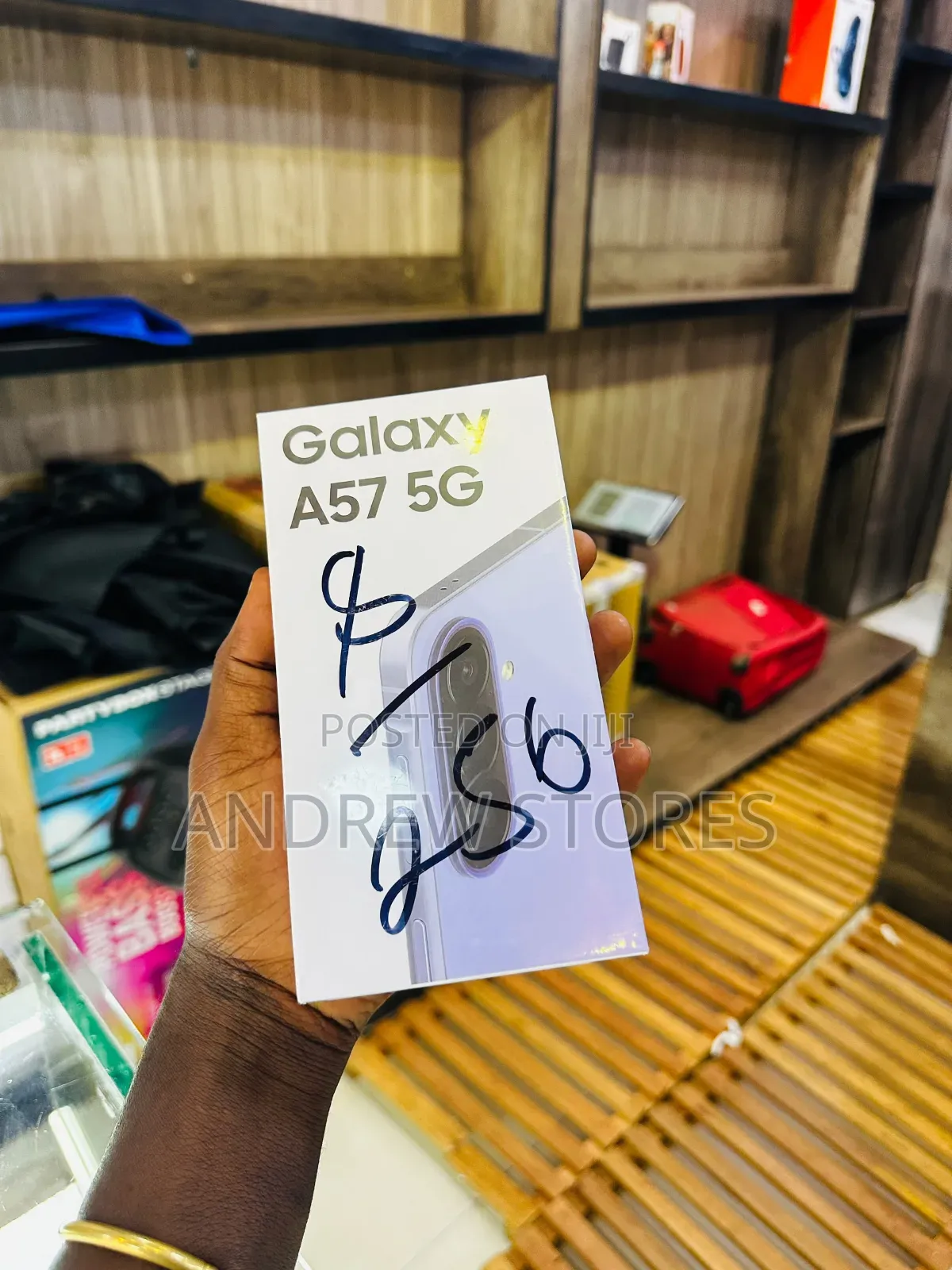 New Samsung Galaxy A57 256 GB Purple