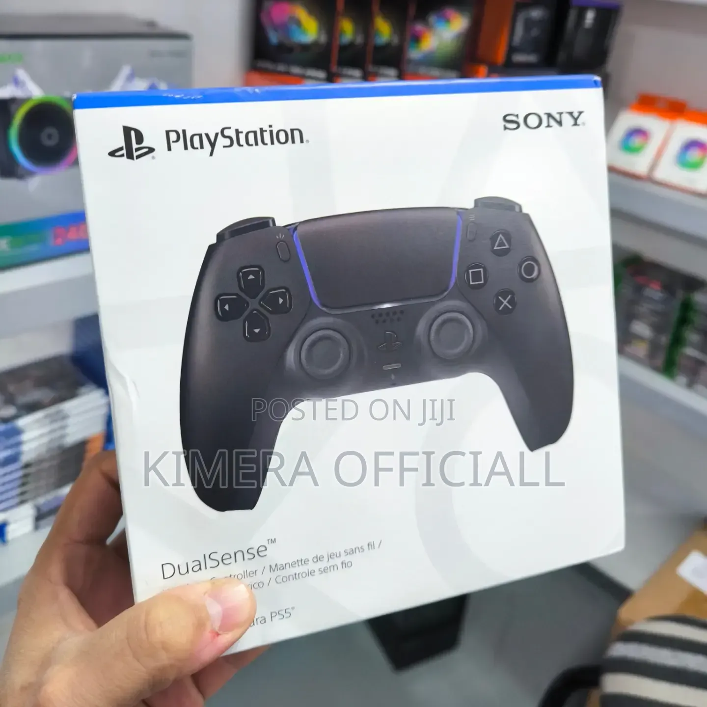 Brand New Sony Ps5 Dualsense Wireless Controllers - Black in Colors
