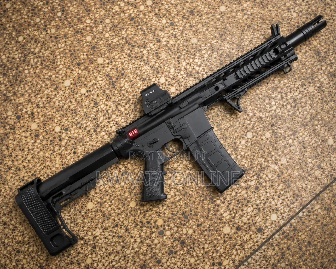 M4-Style 818 Tactical Carbine Replica -Gel Blaster Soft Bullet Toy