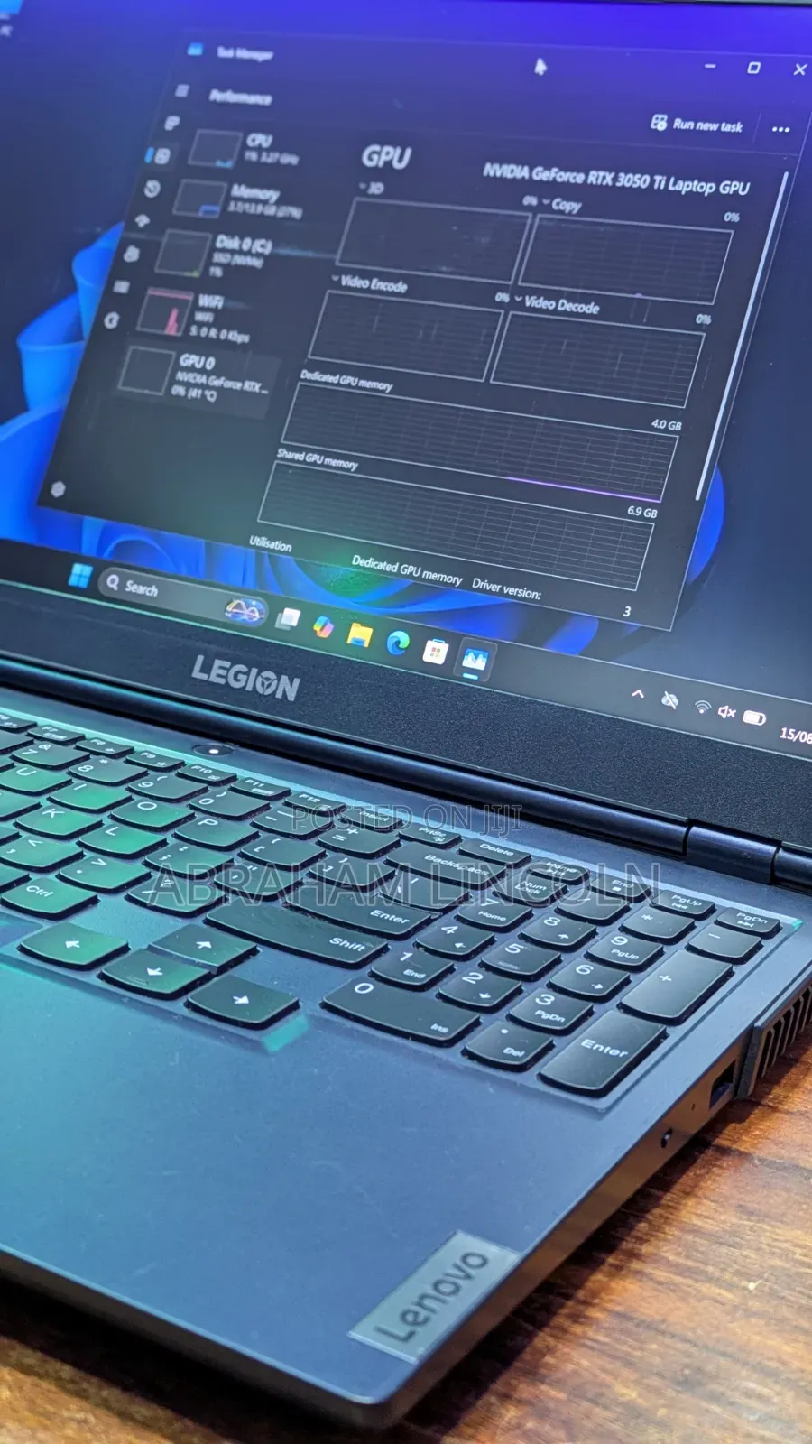 New Laptop Lenovo Legion 5i 16GB AMD Ryzen 5 SSD 512GB