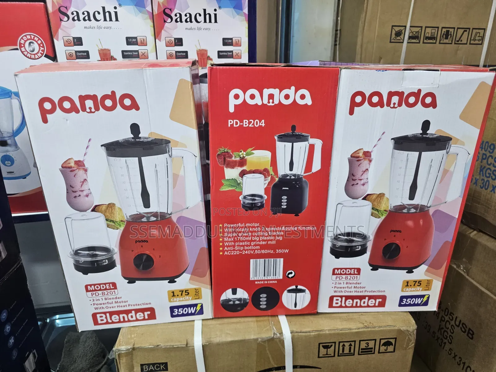 Panda Pd -B201 2in1 Electric Blender
