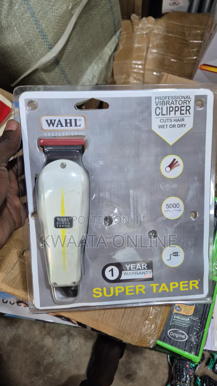 WAHL Super Taper 5000 SPM Professional Vibratory Hair Clipper (Corded)