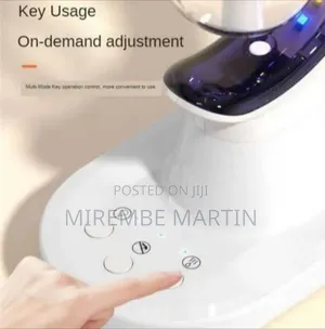 Modern C-Shaped Electric Diffuser and Ambient Light