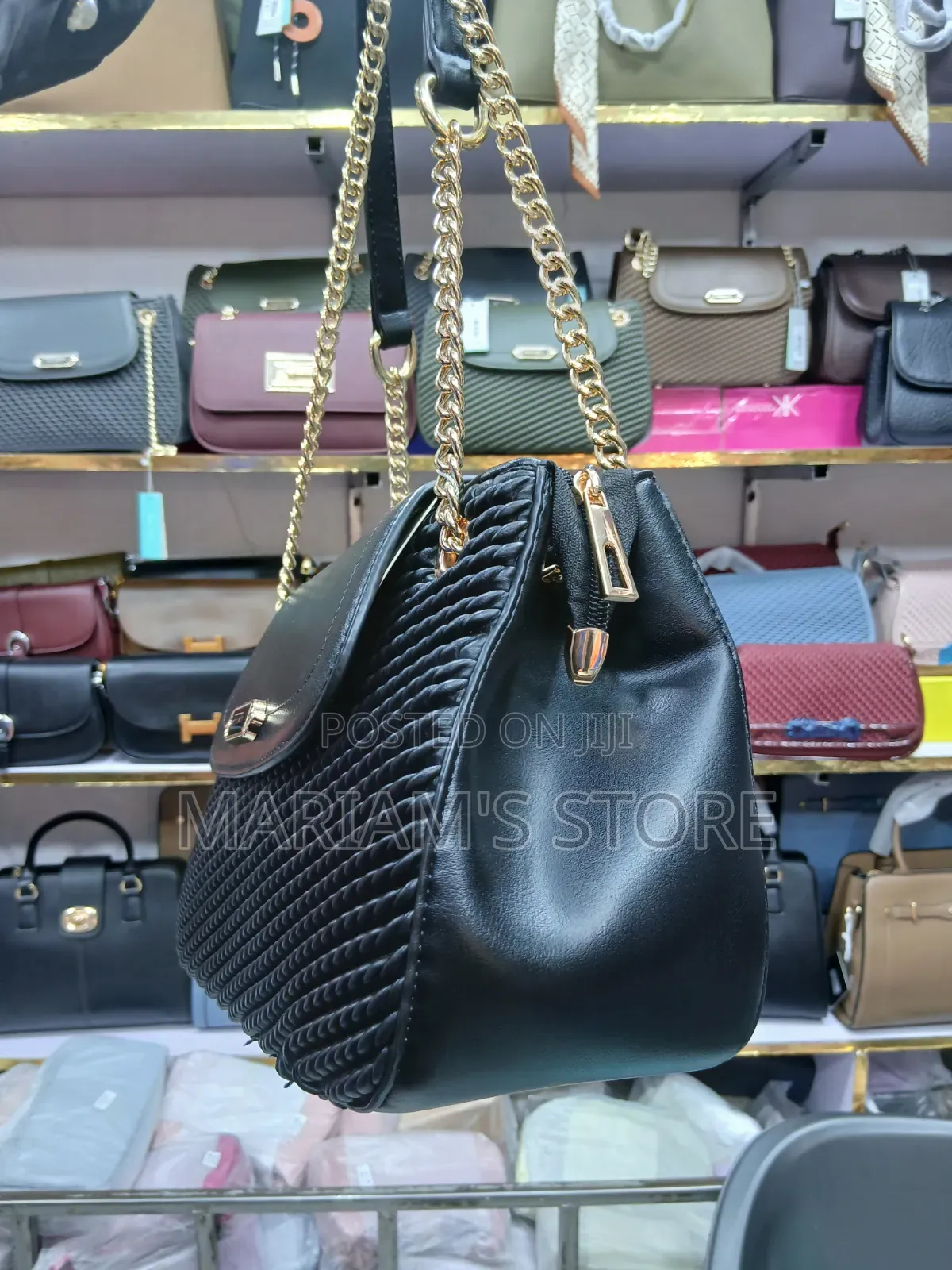 Miss Emily/Chrisrosy Chain-Strap Handbag