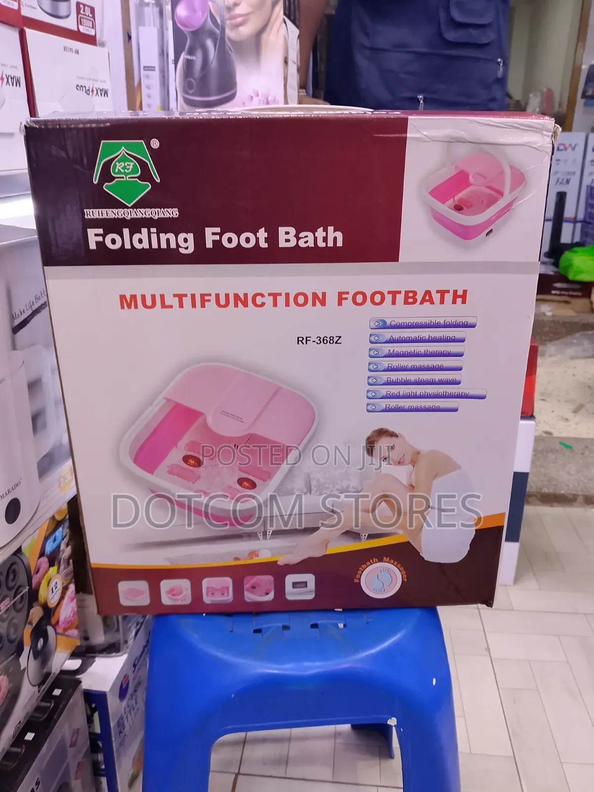 Foot Medi Portable Electric Pedicure Foot Bath Spa Massager Machine