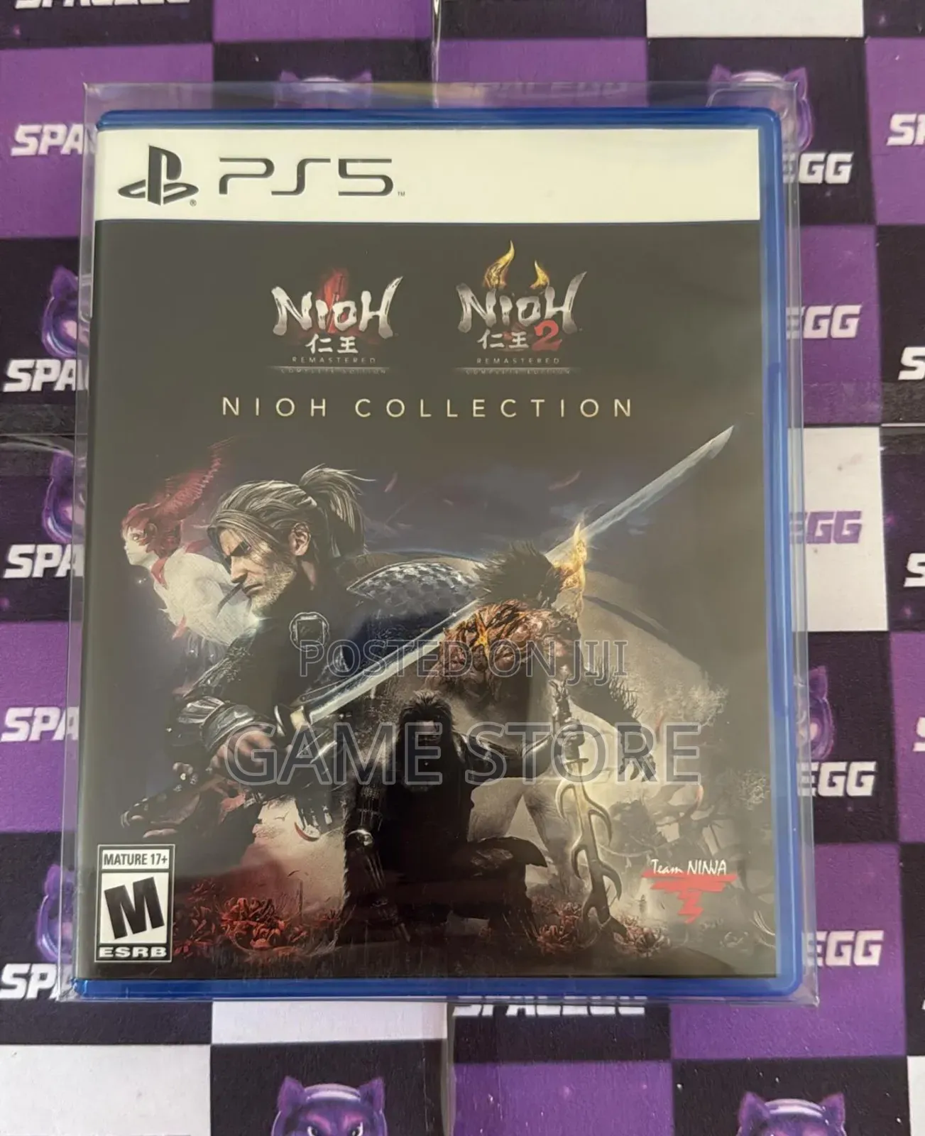 Nioh Collection PS5 Disc Make Remastered Dark Fantasy Smooth 