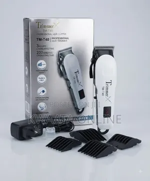 Trimmer X TM-T40 Professional Cordless Hair Clipper and Trimmer
