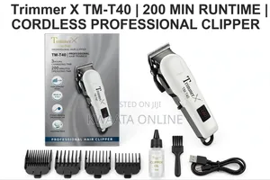 Trimmer X TM-T40 Professional Cordless Hair Clipper and Trimmer