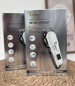 Trimmer X TM-T40 Professional Cordless Hair Clipper and Trimmer