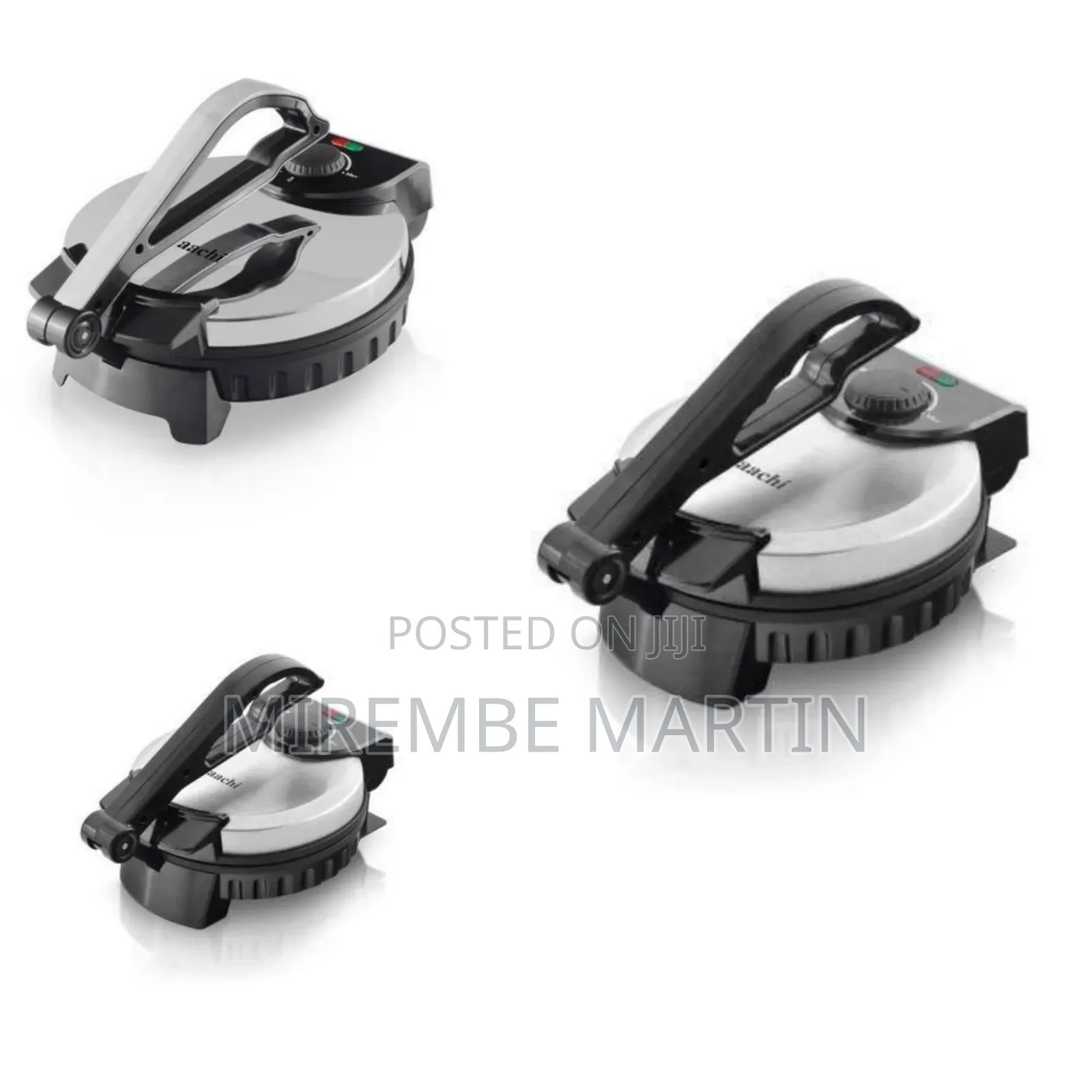 Saachi Professional Electric Roti and Tortilla Maker