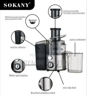 Sokany Versatile 4-in-1 Juicer and Food Processor