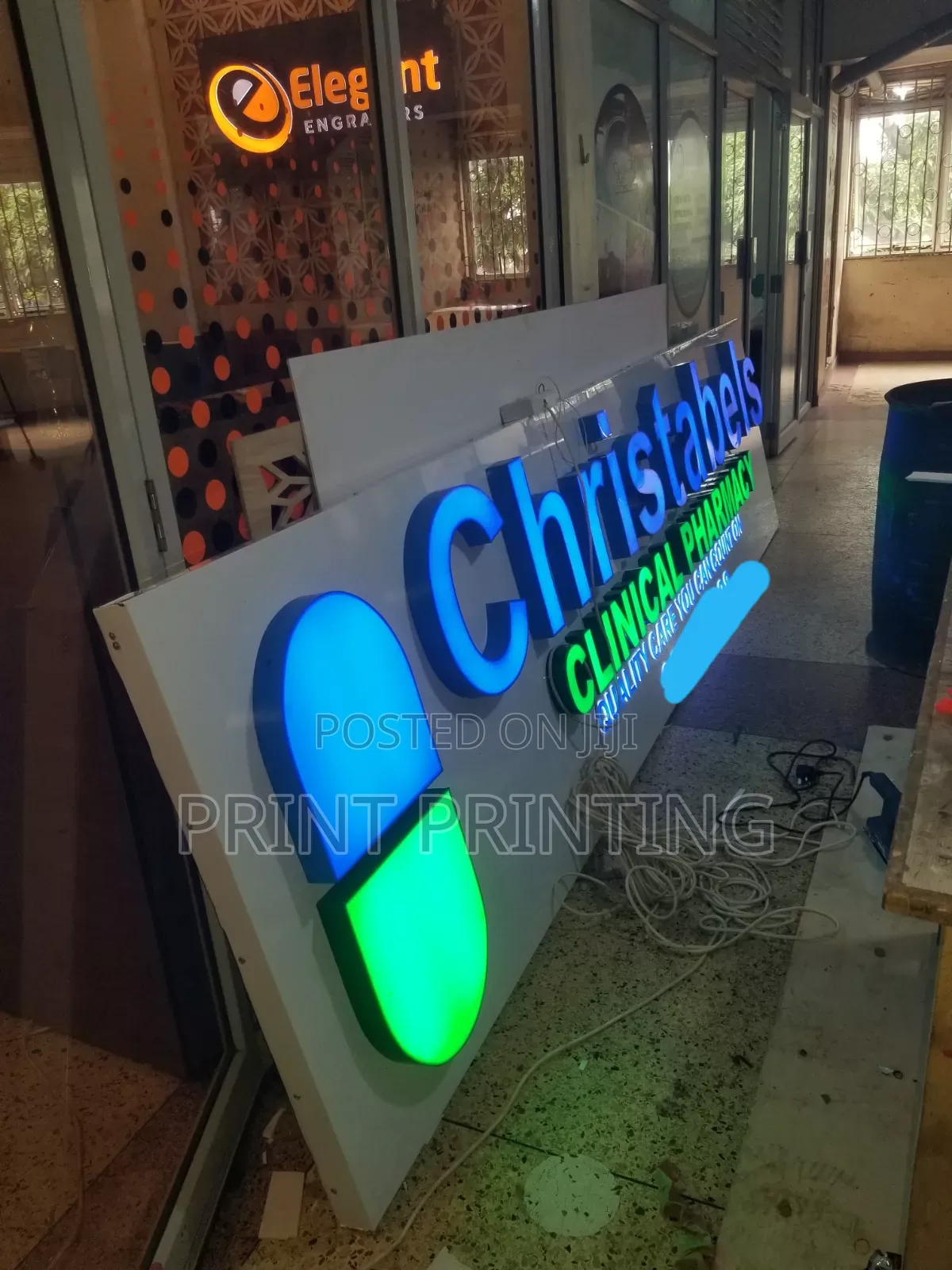 3D Signages With Light or Without Plus Installation