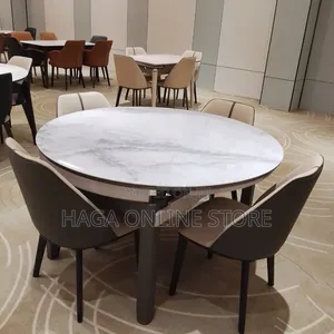 Round Dinning Table Six Seaters