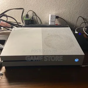 Xbox One S System on Kampala Road Make Compact White Design Fit Shelve